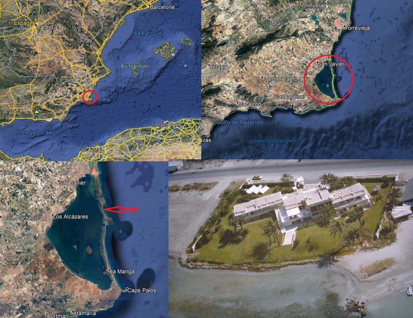 Map Manga del Mar Menor Acheter en Espagne