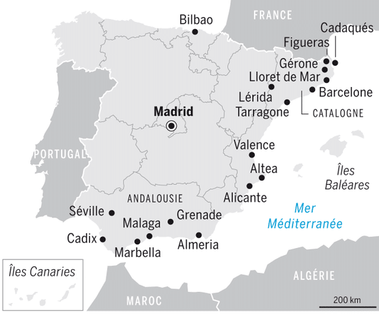 Infographie Le Monde Espagne