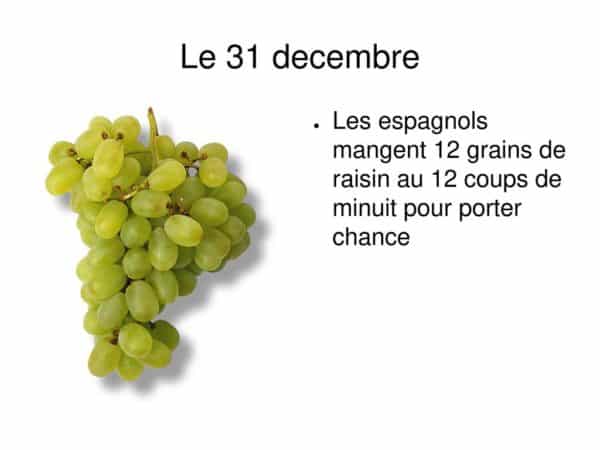 Fetes raisins noel acheter immobilier Espagne