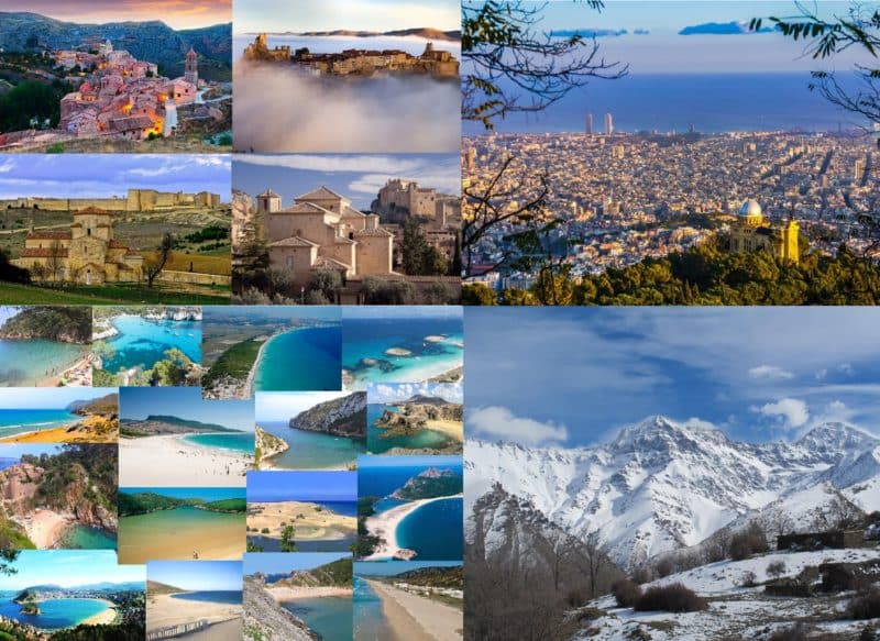 Geographie paysages immobilier espagne