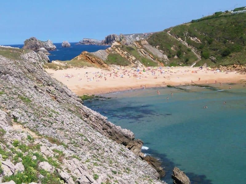 Playa Somocuevas - Liencres – Cantabrie plages acheter immobilier Espagne