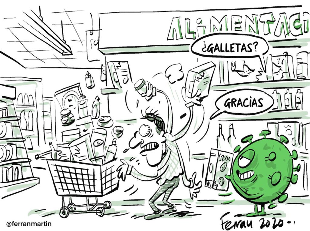 Coronavirus Covid blagues rire sourire acheter immobilier espagne 24