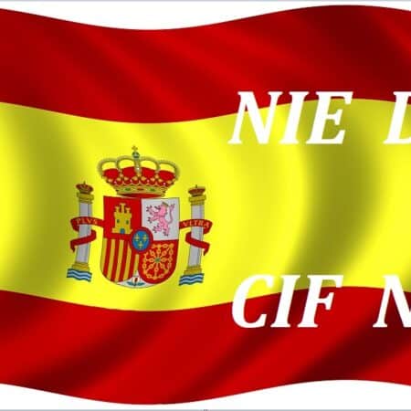 NIE DNI CIF NIF acheter immobilier en Espagne