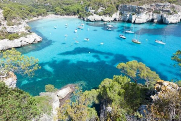 Cala-Macarella-Minorque-Baléares-acheter-immobilier-Espagne