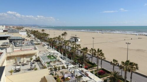 playa Malvarrosa valencia acher en espagne